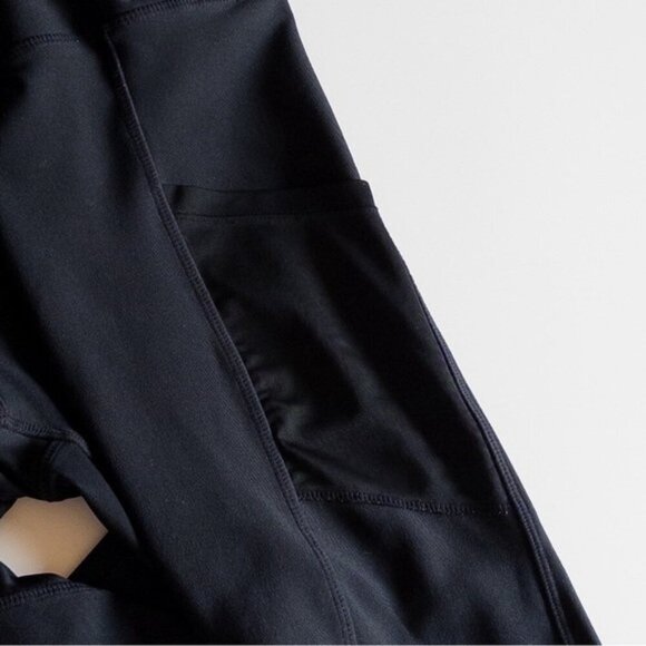 Mondetta Women's High Waist Active Legging Black Workout Tights Size Medium - Picture 6 of 10